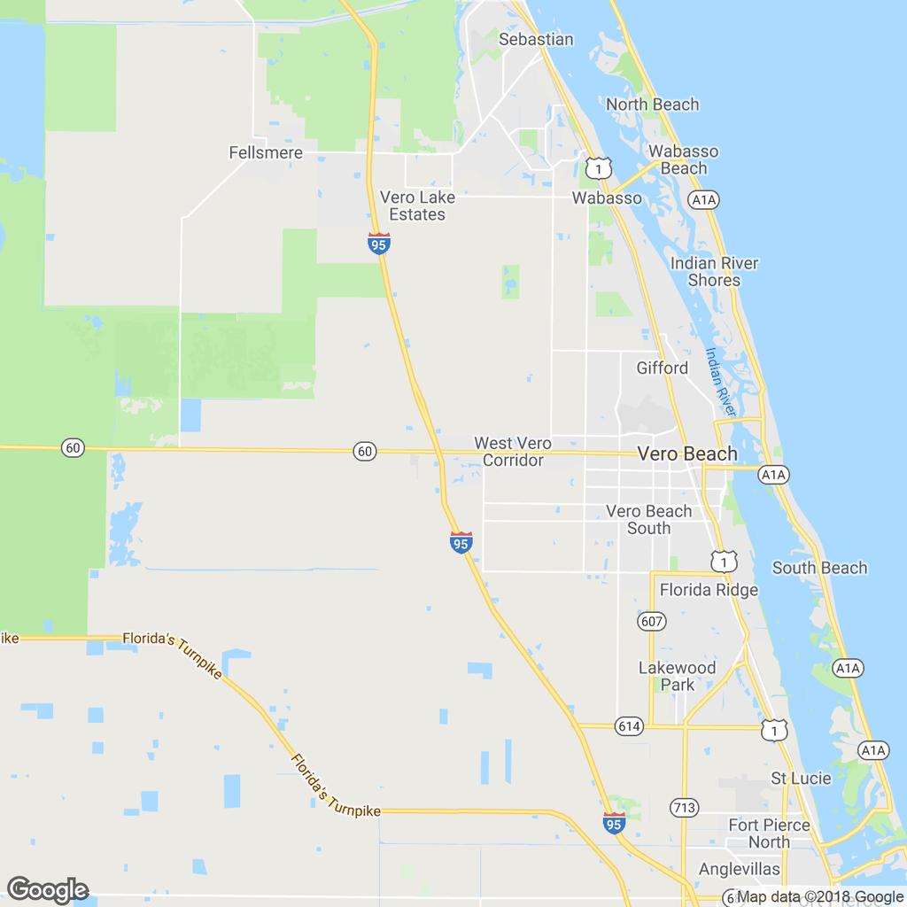 Regional Map 8905 20TH STREET, VERO BEACH, FL