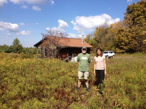 A Noteworthy Year! Land Gift Tom Reimers, long-time volunteer and dear Land Trust friend, donated his 53-acre retreat property in Danby, Tompkins County.