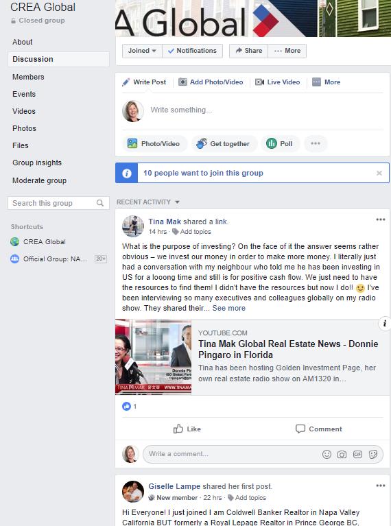 Closed Facebook Group Virtual networking make connections that count!