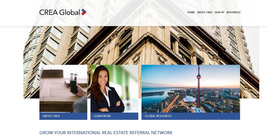 Thank you! Grow your Canadian opportunities by becoming an Affiliate of The Canadian Real Estate Association. www.creaglobal.