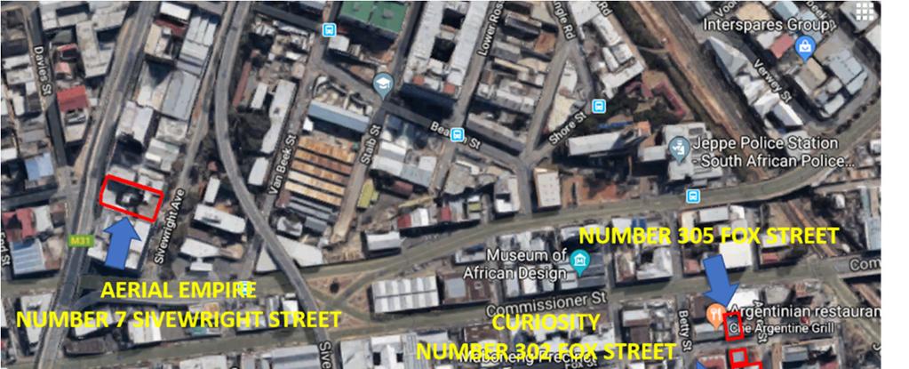 The Maboneng Precinct, with its multi-cultural and inclusive vibe, is the centre of creative energy with a mix of restaurants, coffee shops, clothing boutiques, art galleries, retail and studio space.
