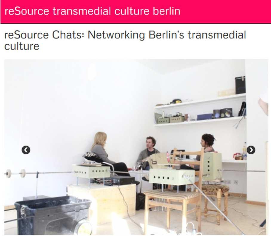 resource Chat with Christian de Lutz, Art Laboratory Berlin Art Laboratory Berlin was founded in Autumn 2006 by an international team of art historians and artists.