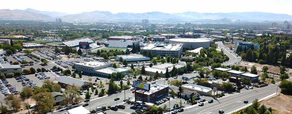 Property Highlights > > Rare University Retail Opportunity in established retail/university corridor > > University of Nevada - Total students: 19,911 3,100 Students live on campus in residence halls