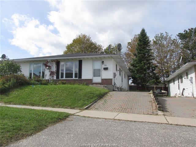 71 Frobel Dr Elliot Lake On P5A 3A 4 MLS #: 2071259 Price: $89,900 Bldg Type: House Beds: 3 Style: Bungalow Baths: 1 Style-Attach: Semi Detached SqFt: 1,000 Storeys: 1 Storey Zoning: RESIDENTIAL Lot