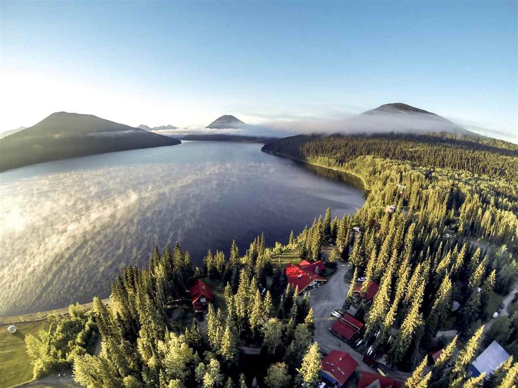 C8017925 LOT 19 BOWRON LAKE ROAD Quesnel (Zone 28) $1,750,000 (LP) WellsBarkerville V0K 2R0 This fabulous resort on the Bowron Lakes Chain is situated on a bluff overlooking Bowron Lake with
