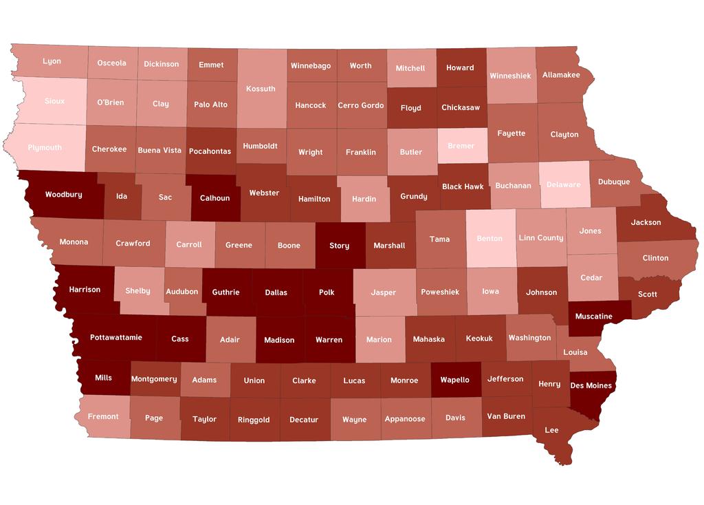 The lowest-income Iowans are at the highest risk of homelessness.