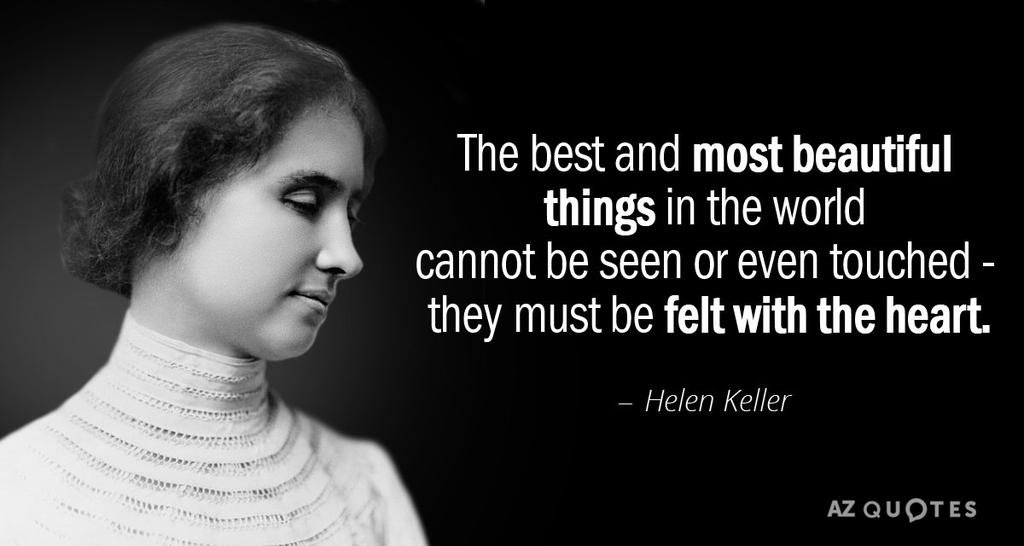 Helen Keller (1880 1968) American social activist. At the age of 19 months, Helen became deaf and blind.