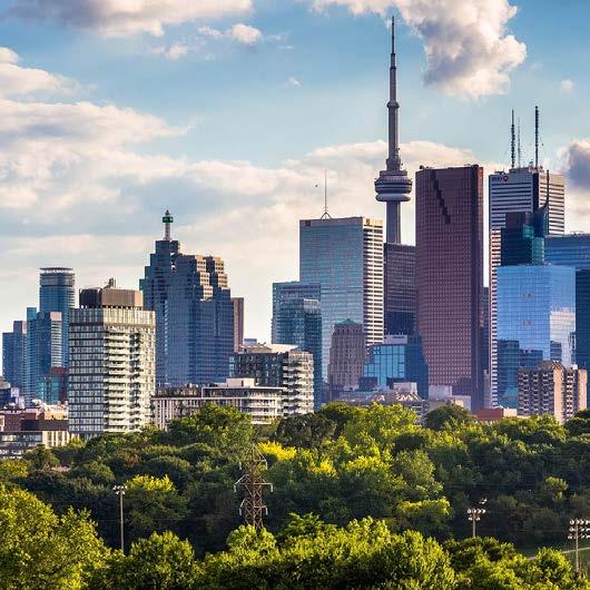 Toronto At-a-Glance Toronto is the fourth-largest city in North America, after Meico City, New York, and