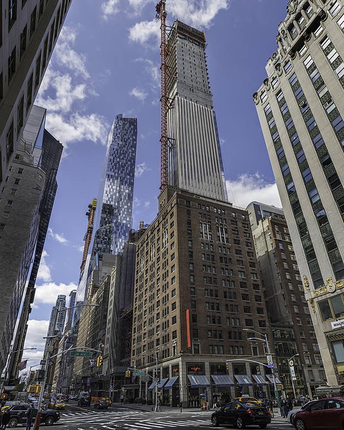 111 West 57th Street nyconstructionphoto With the relatively risk-free 10-year Treasury rates yielding more than 2 per cent, which is a comparable yield to many of these apartments, investors appear