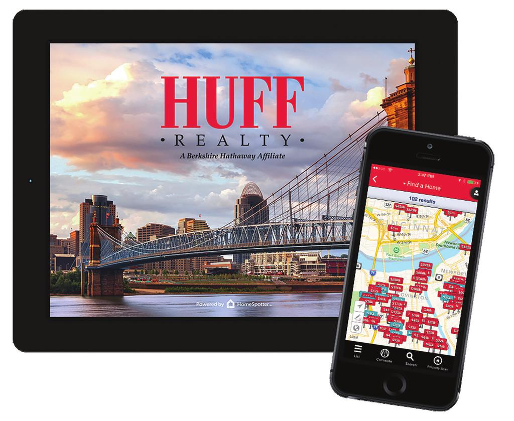 HUFF Realty s Mobile APP Unique Features Search by MLS#, City, or Zip Search by Circle Draw