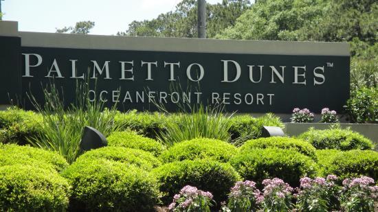 PALMETTO DUNES RESORT The premier Palmetto Dunes Resort area features three miles of white sand beach, three
