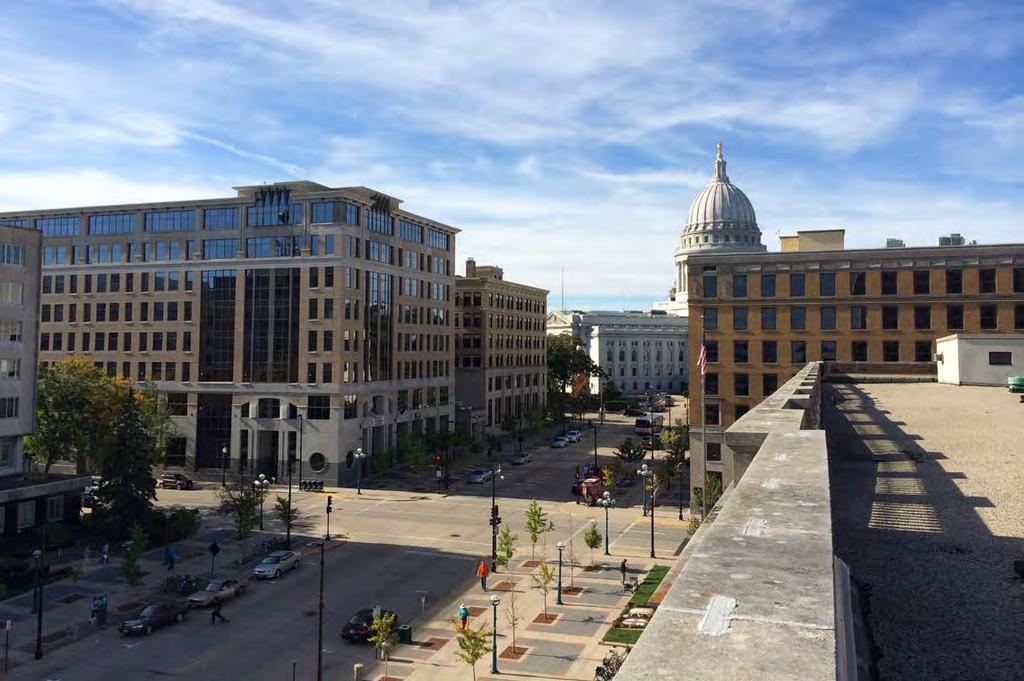views of the things that make downtown Madison