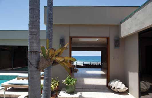 PACIFIC SOTHEBY S INTERNATIONAL REALTY SALE PRICE UNDISCLOSED CALIFORNIA, USA With 50 feet of glass doors that slide away, disappearing into the walls completely, this home allows you to experience