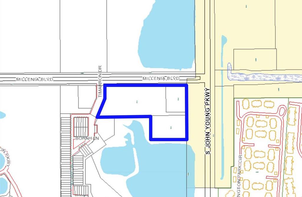 Staff Report to the Technical Review Committee November 4, 2014 SUB2014-00055 Item #S3 MILLENIUM PARC REPLAT #2 Gardens on Millenia Unincorporated Orange County Fire Station Location Map S UMMARY