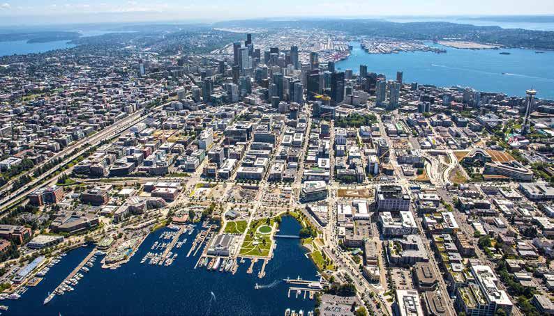 Quick access to I-5, highway 99, a short two-block walk from the South Lake Union Streetcar stop and the convenience of being directly situated on a major North-South bus line.