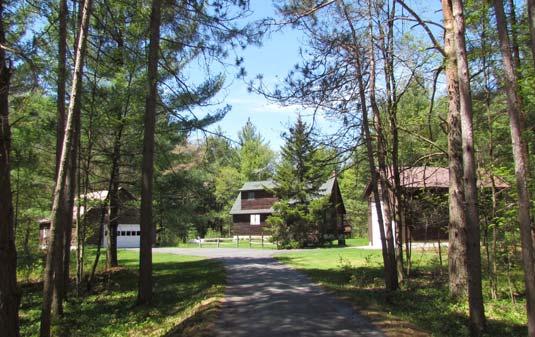 Paved Driveway ADK CABIN ON TRAILS MLS S1053460 Brenon Road, Turin $39,900 16.