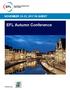 EFL Autumn Conference