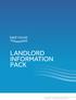 Landlord Information Pack. asset management