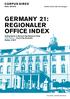 GERMANY 21: REGIONALER OFFICE INDEX. Asking Rents in German Key Regional Cities 12th Edition Focal City Karlsruhe Status: 3/2017