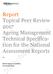 Report Topical Peer Review 2017 Ageing Management Technical Specification for the National Assessment Reports -
