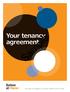 Your tenancy agreement. Sample. Your rights and obligations as a tenant of Bolton at Home Limited