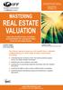 REAL ESTATE VALUATION