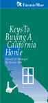 Keys To Buying A California Home. Owned Or Managed By Fannie Mae