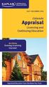 Appraisal. Colorado. Licensing and Continuing Education JULY DECEMBER Appraisal Education From the Name You Trust.