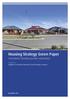 Housing Strategy Green Paper. Community housing provider submission. Submitted by Anglicare SA, Junction Housing & Unity Housing Company