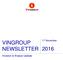 VINGROUP NEWSLETTER. 17 November. Investor & Analyst Update