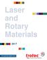 Laser and Rotary Materials