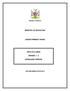 MINISTRY OF EDUCATION JUNIOR PRIMARY PHASE ARTS SYLLABUS GRADES 1-3 AFRIKAANS VERSION