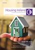 Housing Ireland A Journal for Irish Housing Professionals