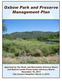Oxbow Park and Preserve Management Plan