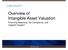 Overview of Intangible Asset Valuation
