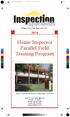 Home Inspector Parallel Field Training Program