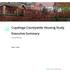 Cuyahoga Countywide Housing Study. Executive Summary. County Planning