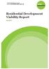 Residential Development Viability Report