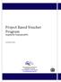 Project Based Voucher Program Request for Proposals (RFP)