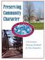Preserving Community Character. A Preservation Planning Handbook for New Hampshire