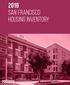 2016 SAN FRANCISCO HOUSING INVENTORY
