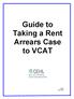 Guide to Taking a Rent Arrears Case to VCAT