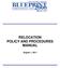 RELOCATION POLICY AND PROCEDURES MANUAL