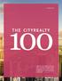 THE CITYREALTY 100 REPORT AUGUST 2017 THE