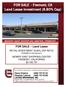FOR SALE - Fremont, CA Land Lease Investment (8.80% Cap)