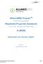 AllianceNRG Program TM. Residential Properties Guidebook FLORIDA