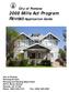 City of Pomona 2008 Mills Act Program REVISED Application Guide