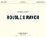 ROCKWALL COUNTY DOUBLE R RANCH RANGE REALTY ADVISORS 3625 N. HALL STREET, SUITE 630 DALLAS, TX RANGEREALTYADVISORS.