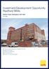 Radford Mills. Investment/Development Opportunity. Ilkeston Road, Nottingham, NG7 3HD For Sale
