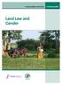 Land Law and Gender. Uganda Property Rights Toolkit - Land.indd 1